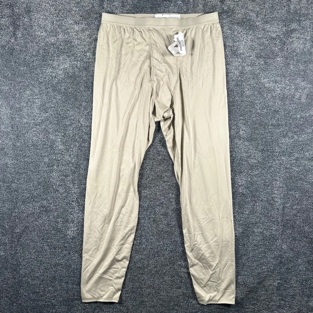 Milliken Drawers Men L Gen III Level 1 Tan Lightweight Cold Weather NEW Military